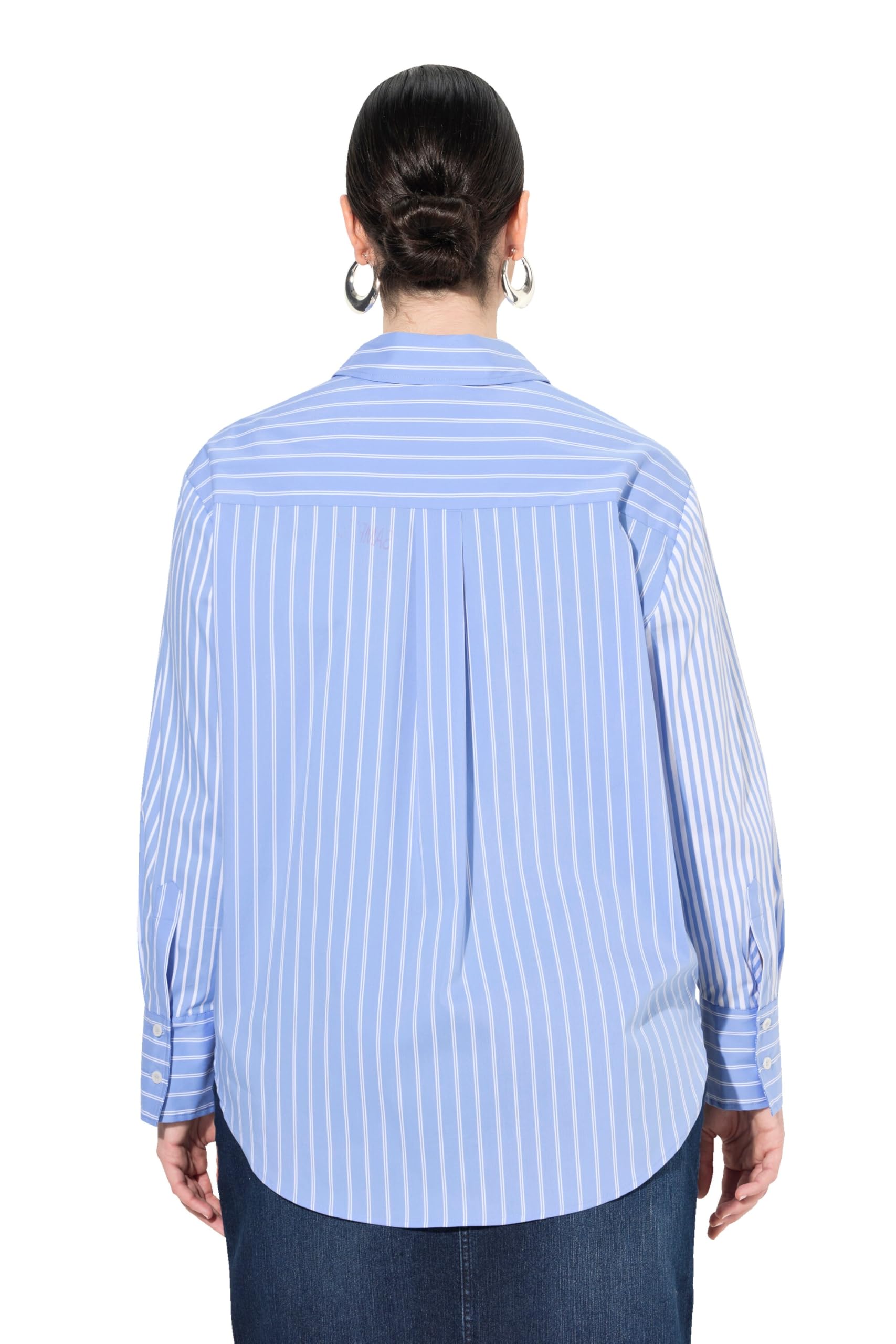Ulla Popken Mujer Blusa Camisera