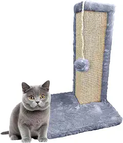 Arranhador De Gato Protetor Canto De Sofá Premium (Cinza)