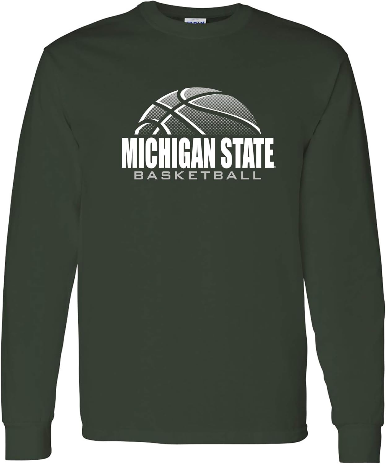 NCAA Basketball Shadow, Team Color Long Sleeve, College, University