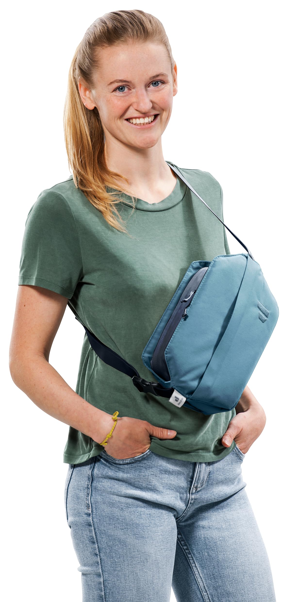Deuter Passway 2, Sling Bag Unisex-Adult, Atlantic-Ink, 2 L
