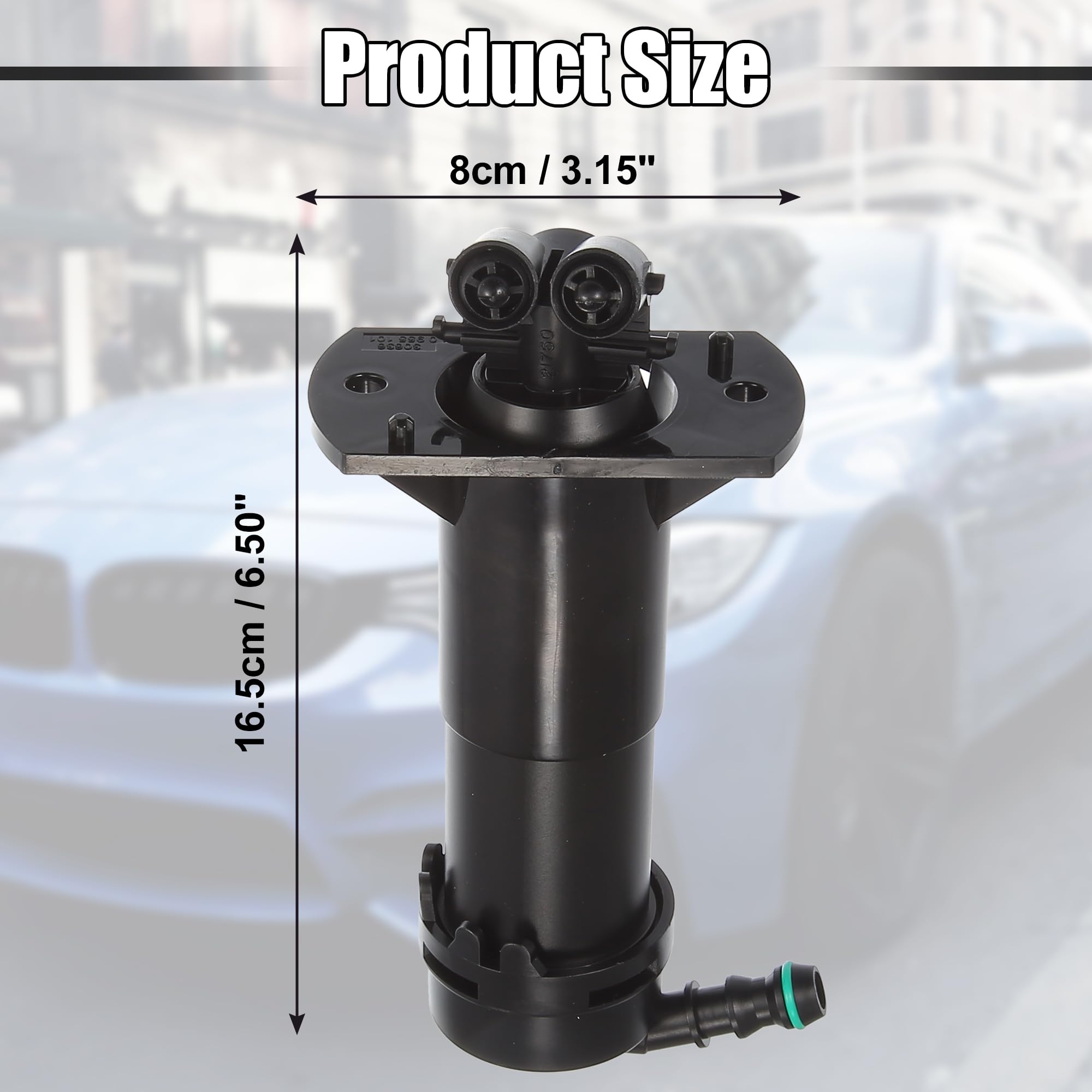A ABSOPRO Buse Lave-Phare Pour Audi Q7 07-15 2 Pcs