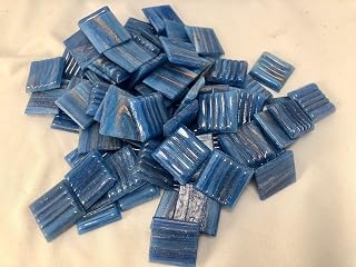 3/4" Mosaic Tile - P 61 Lapis Lazuli - 1 lb Bag Hakatai Brand Glass Tile