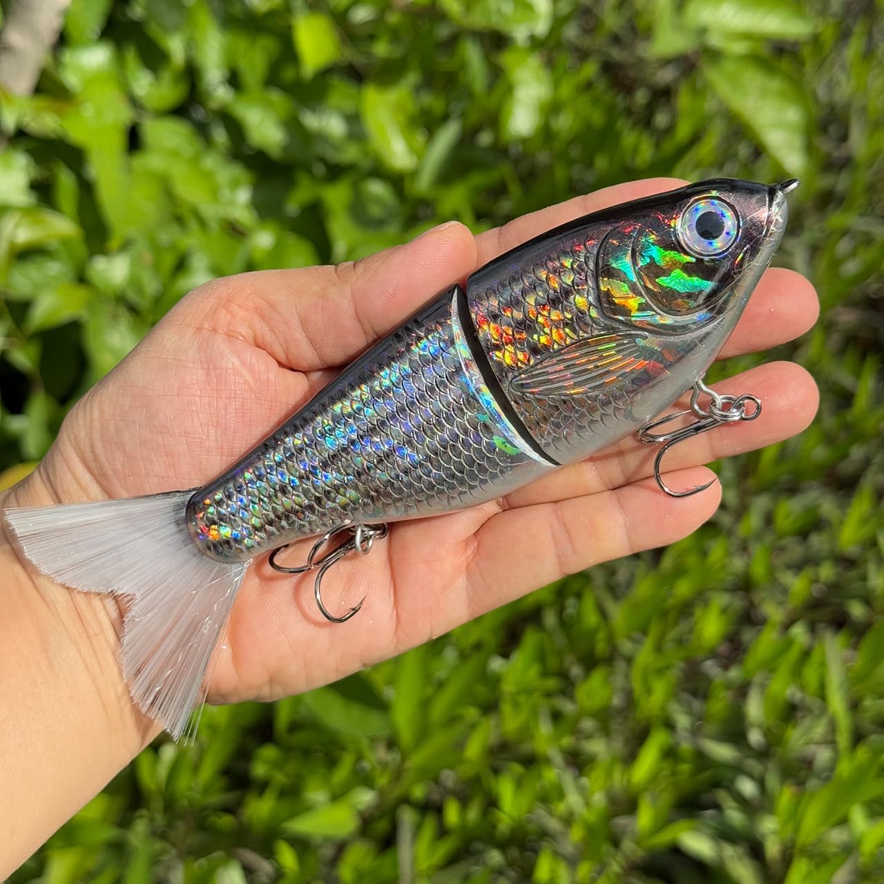 Glide Baits Jointed Swimbait Fishing Lures for Bass Pike Trout Walleye Crappie Bluegill Salmon Fishing Gear Gifts for Family