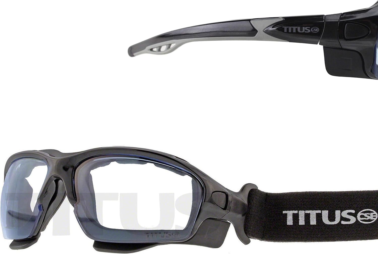 TITUS Motorcycle Riding Padded Sport Goggles