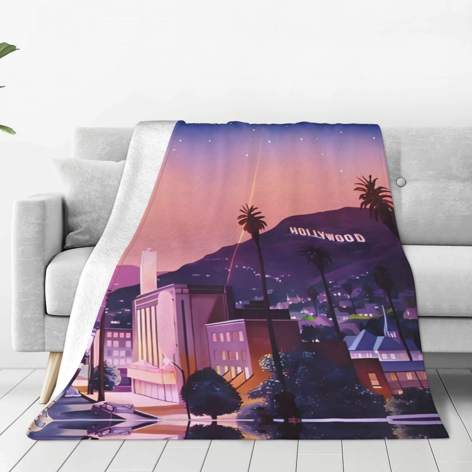 Couverture polaire chaude contre le froid nocturne pour lit et sofa