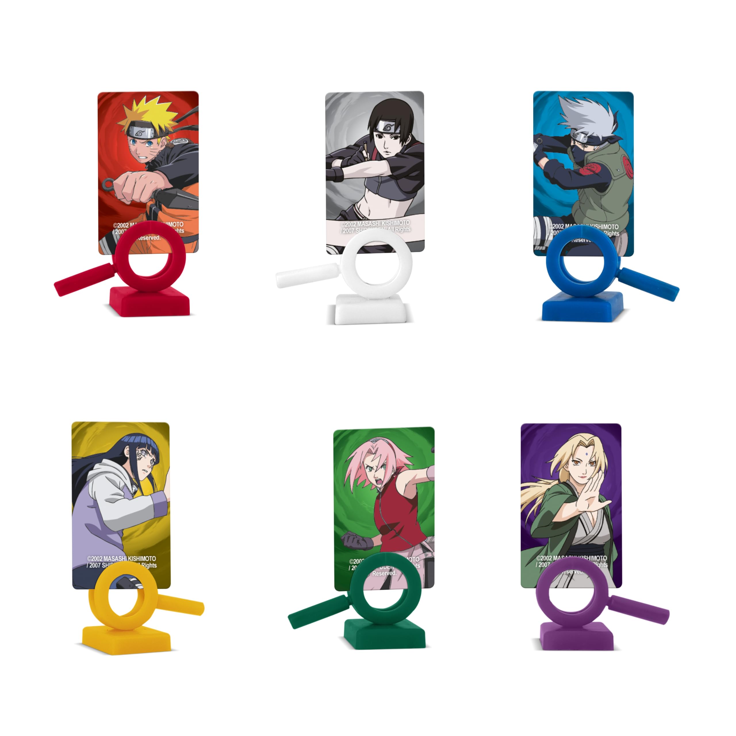 Winning Moves Cluedo Gioco da Tavolo Italiano Naruto - Giochi da Tavolo Adulti e Bambini, per 2 a 6 Giocatori, Giochi da Tavolo Bambini 8 Anni