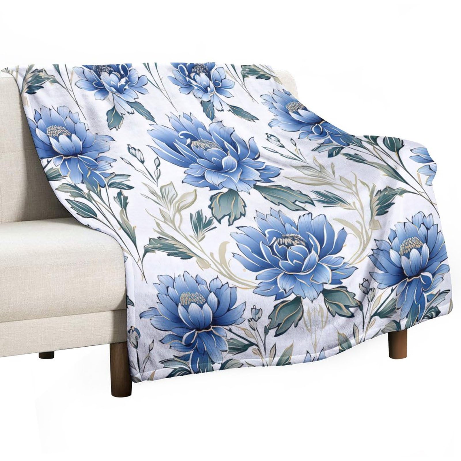 Couverture douce motif japonais, le cadeau idéal pour homme et enfant