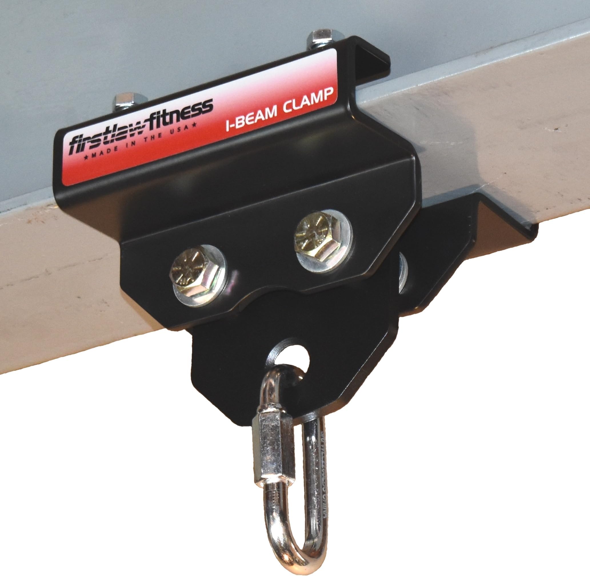 1000 LBS I-Beam Clamp - (Select 4.0" to 9.0" Wide) - for Gymnastic Rings - Climbing Ropes - Heavy Bags - Multi-Sports Made in The USA