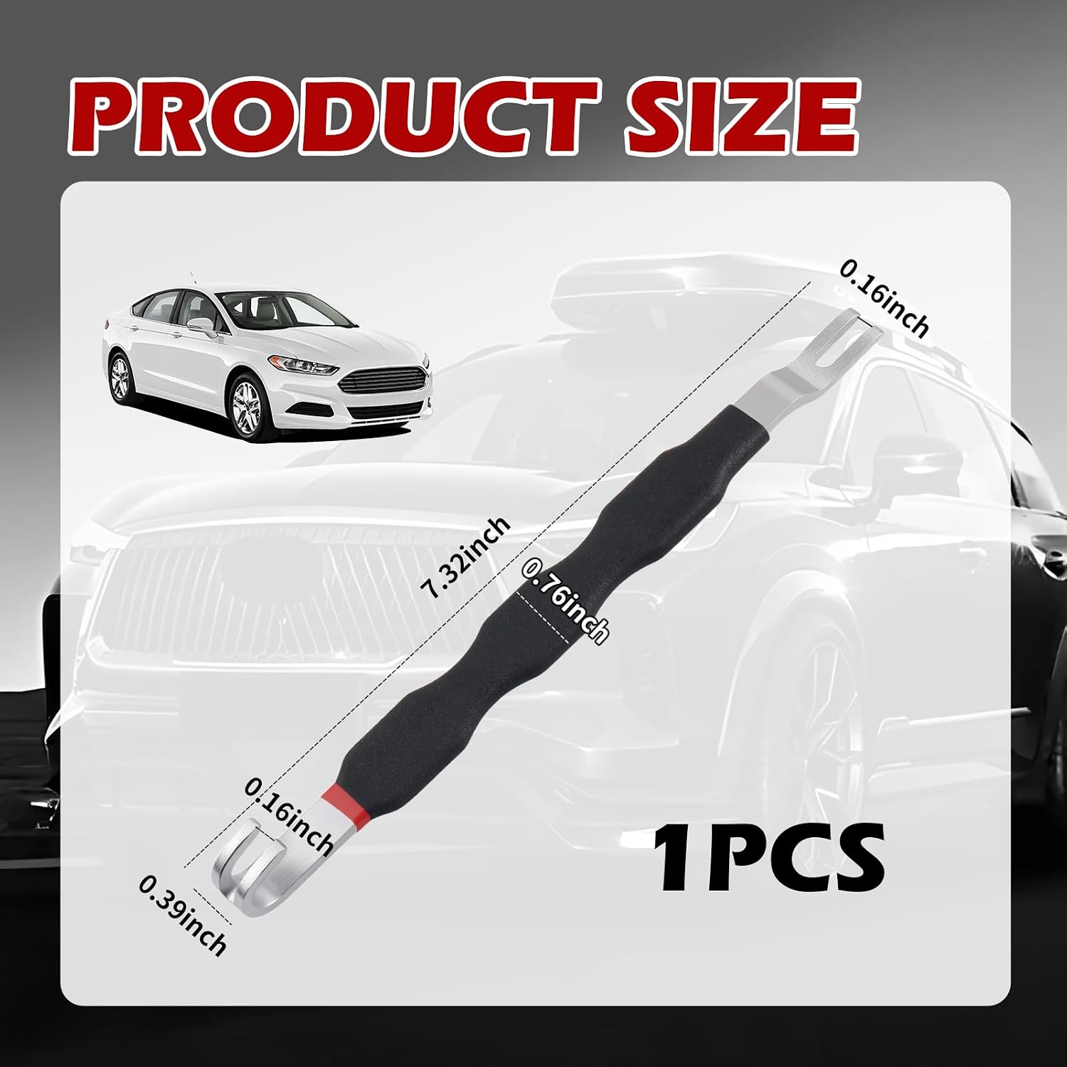 automotive electrical terminal connector separator removal tool,2-in-1 straight & bent head electrical disconnect pliers with non-slip grip,durable steel connector removal tool black/1pc