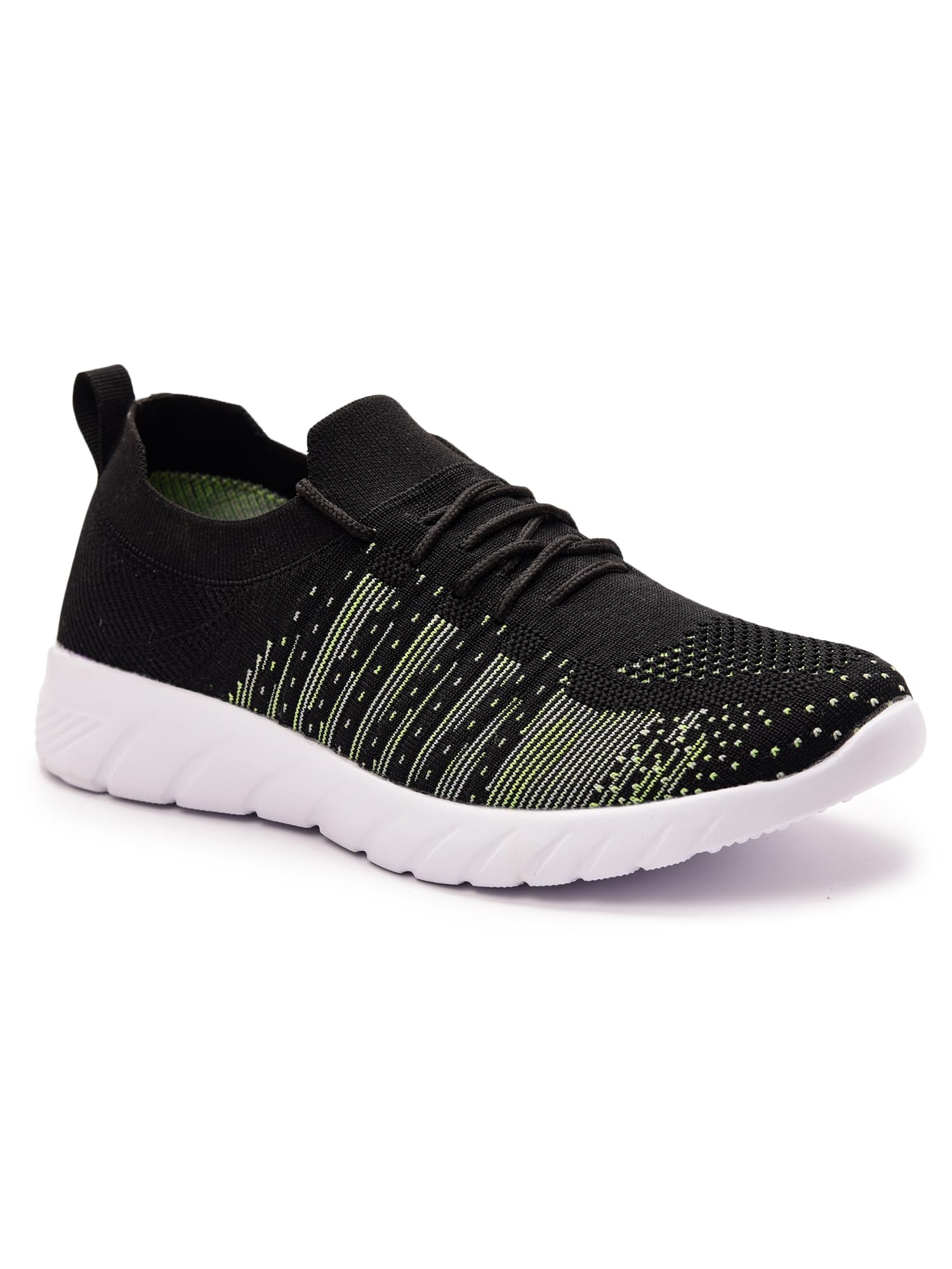 Mens Lightweight Lace-Up Running Shoes | Breathable Polyester Sports Shoes for Walking, Gym, Training-picture-52