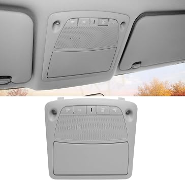 Moonlinks for Nissan Sentra 2013-2015 Overhead Console Map Reading Lamp | Overhead Console Map Light W/O Sunroof Switch Replaces 26430C990D 26430-C990D for Bluebird/X-Trail/Altima/Teana 2013-2018