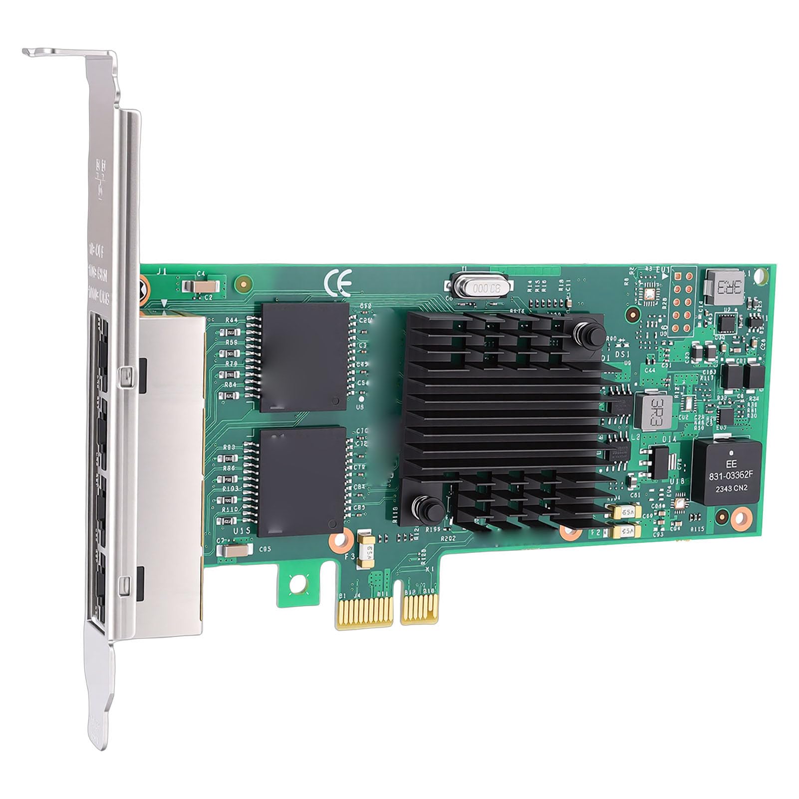 Karta Sieciowa 4 Porty RJ45, PCI Express 2.1 X1