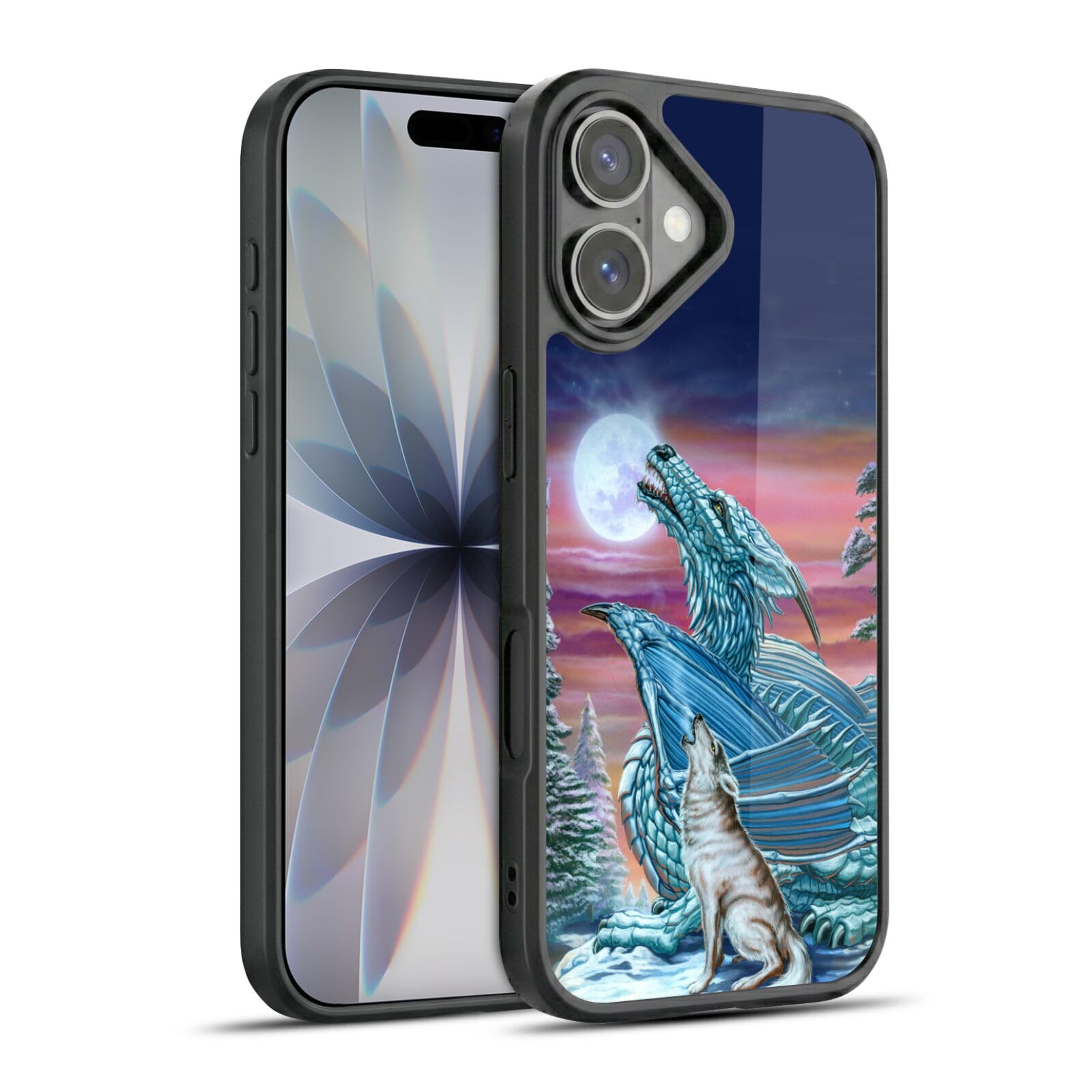 Coque antichoc Apple iPhone 17 Ed Beard Jr Lune De Loup en gel - 8
