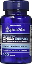 Puritans Pride DHEA 25 mg Tablets, 100 Count