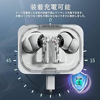 Amazon | For NOTHING Ear (a) ケース カバー【HNWEIWEI】 クリア TPU