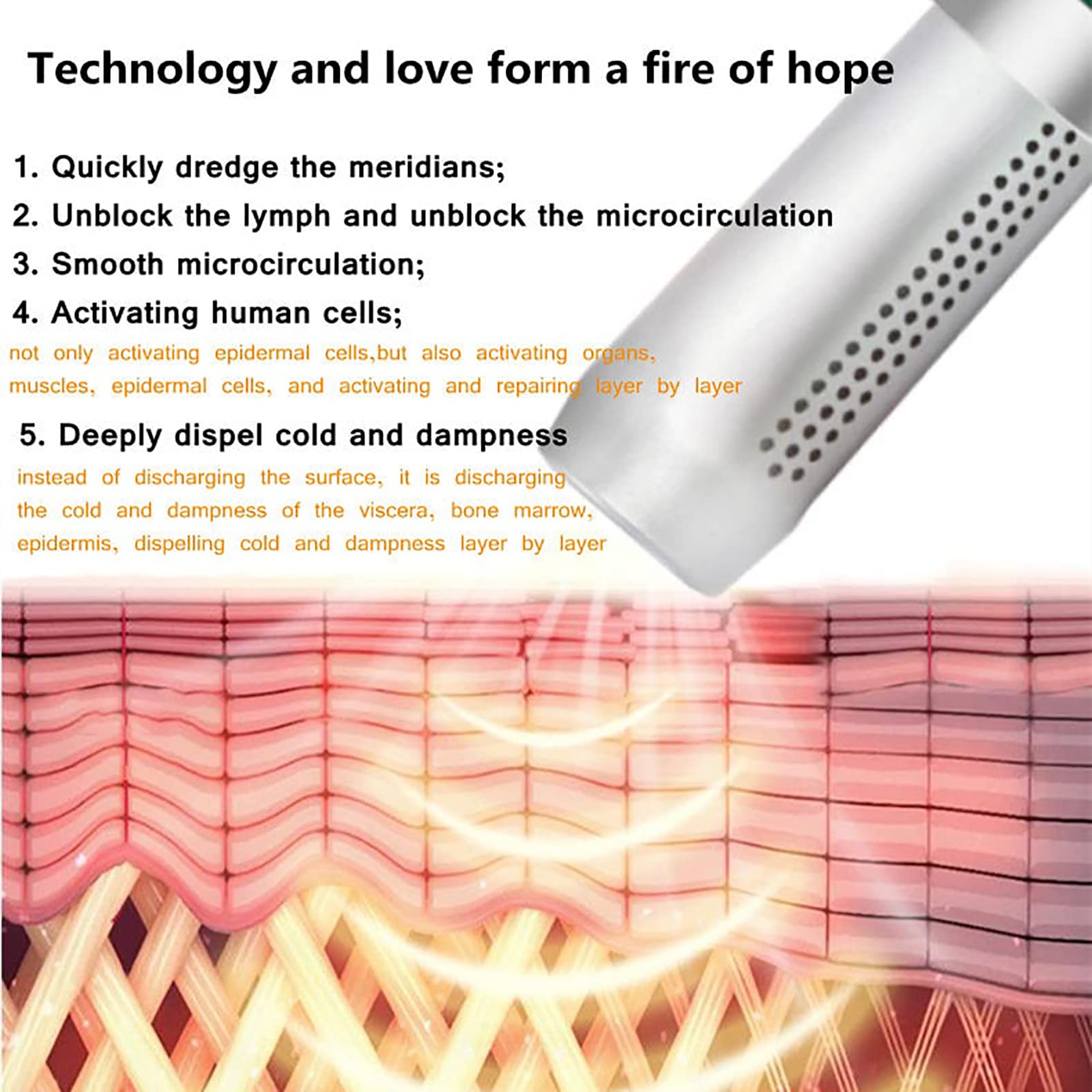Terahertz Wave Physiotherapie-Maschine, Körperpflege-Schmerzlinderungsgerät, Stärkung gesunder Zellen, Ruhende Zellen auslösen, Körper-Yang erhöhen