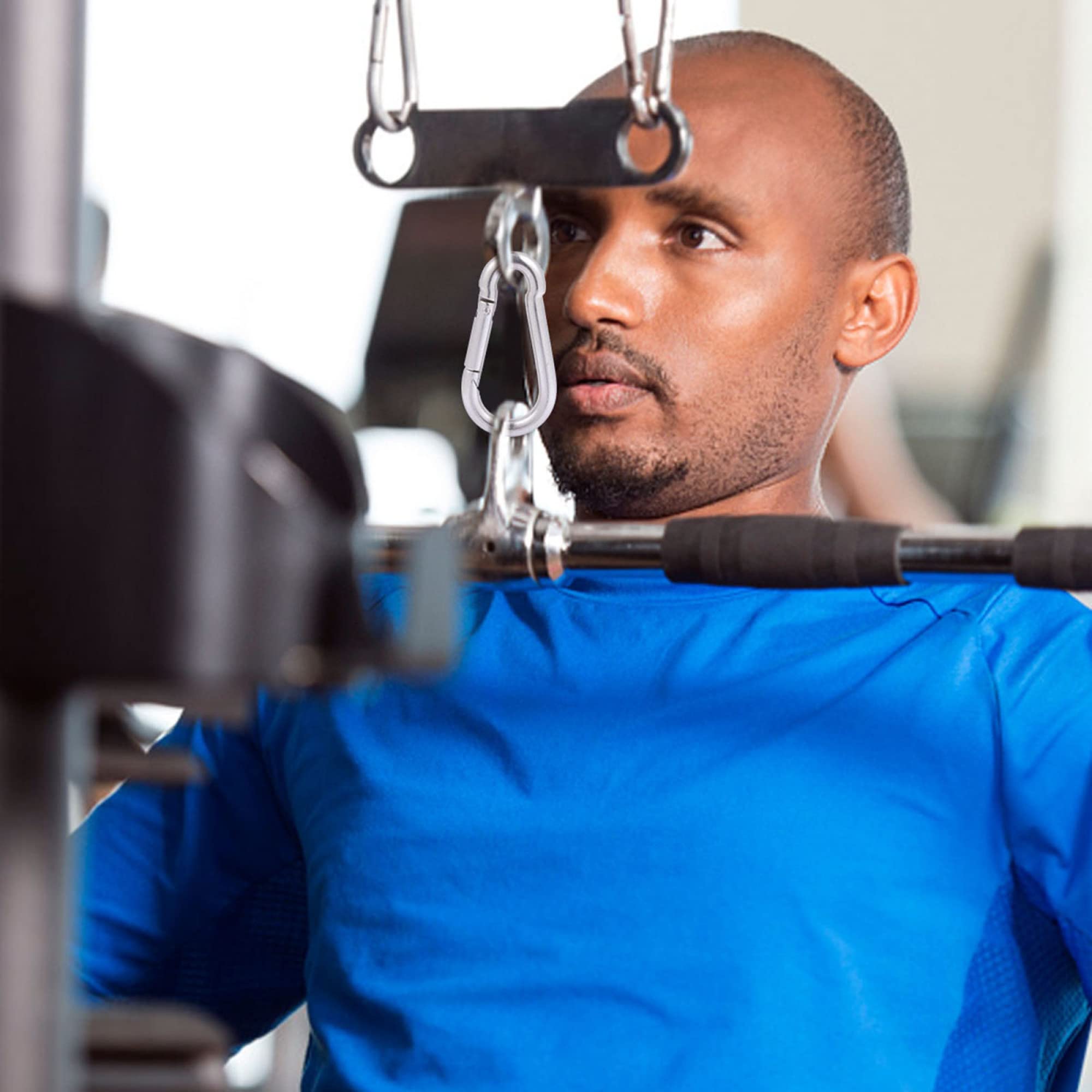 Fitness LAT and Lift Pulley System Gym – wyciągane nasadki do treningu bicepsów, loków, przedramienia, ćwiczeń tricepsów, sprzęt do domowej siłowni