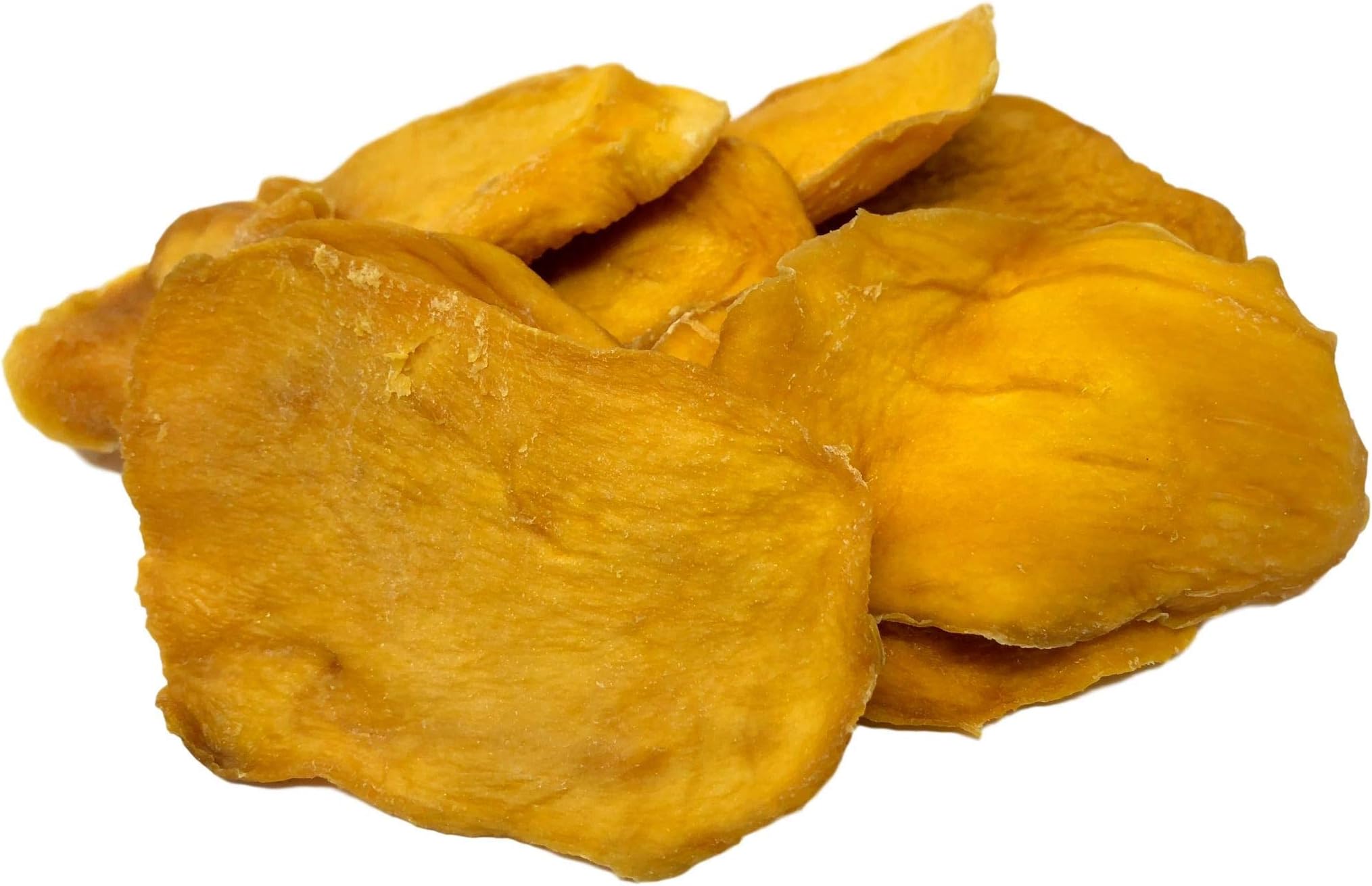 DELICE - Organic Dried Mango Slices | No added Sugar and Artificial Flavors | No Sulphure and NON-GMO| All Organic and Just Mango Slices In Resealable Bags!!! (1 LB)
