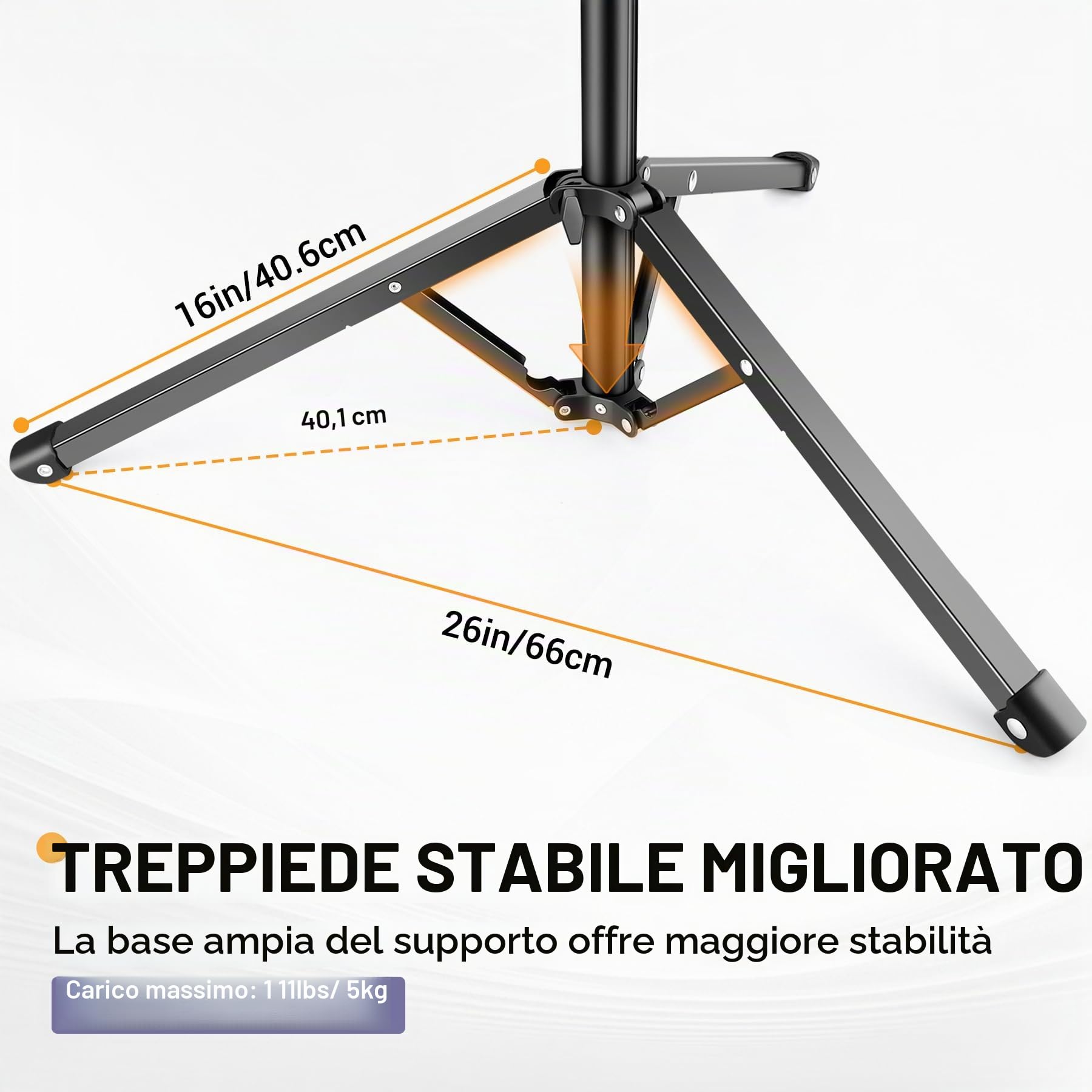 Victiv 224cm Treppiede Smartphone, Cavalletto per Smartphone con 35cm Collo D'oca & Telecomando, Tre Piedi per Telefono, Alluminio Treppiede Fotocamera Treppiedi per iPhone 17/16/15/14/13/12 Pro Max
