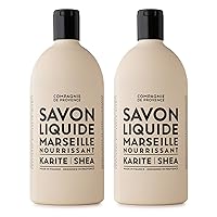 Vista 42 de Compagnie de Provence Savon de Marseille - Jabón líquido nutritivo, Karité (manteca de karité), recarga de 16.7 onzas líquidas