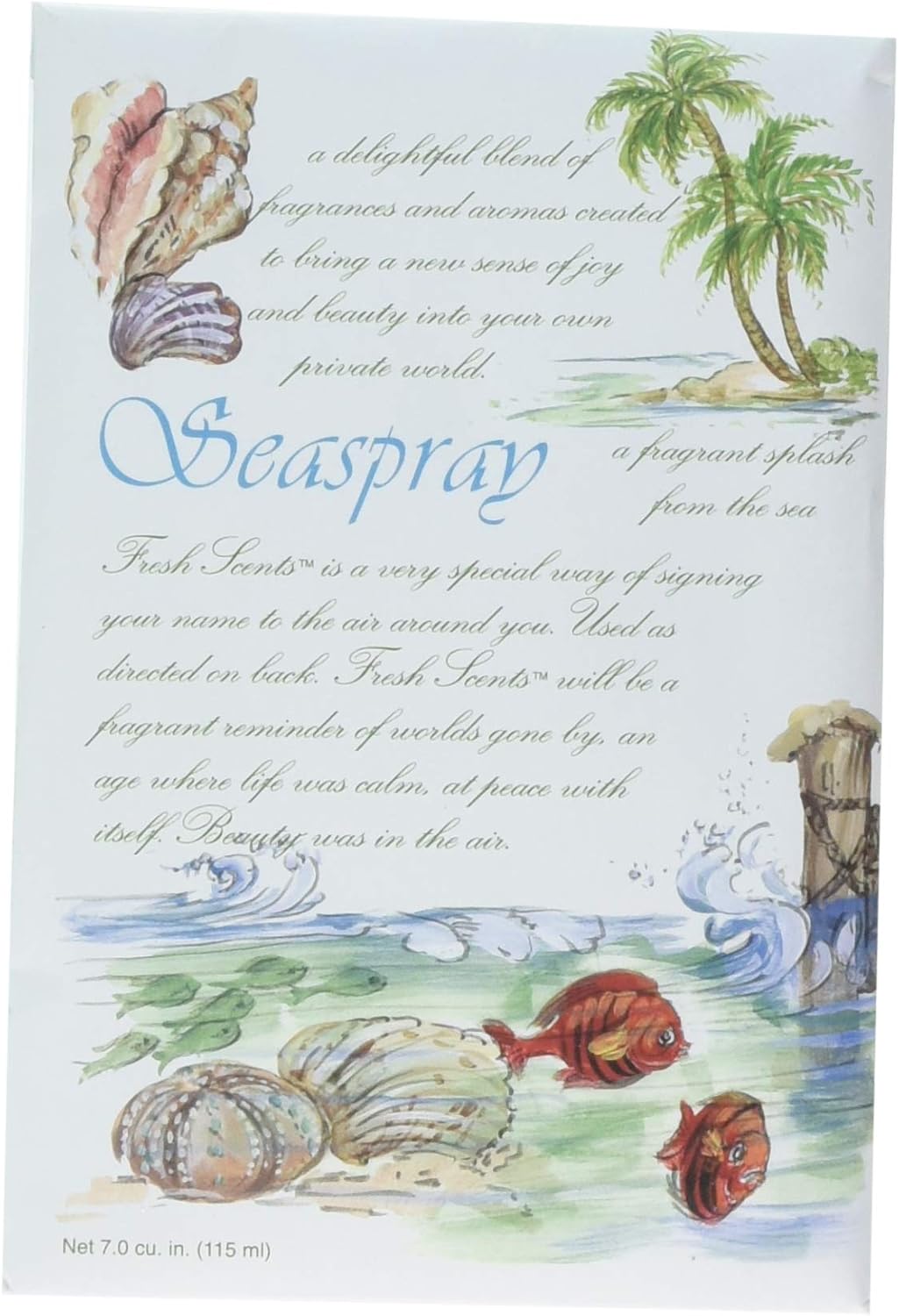 Fresh Scents Scented Sachets Seaspray, Lot of 6 Home
