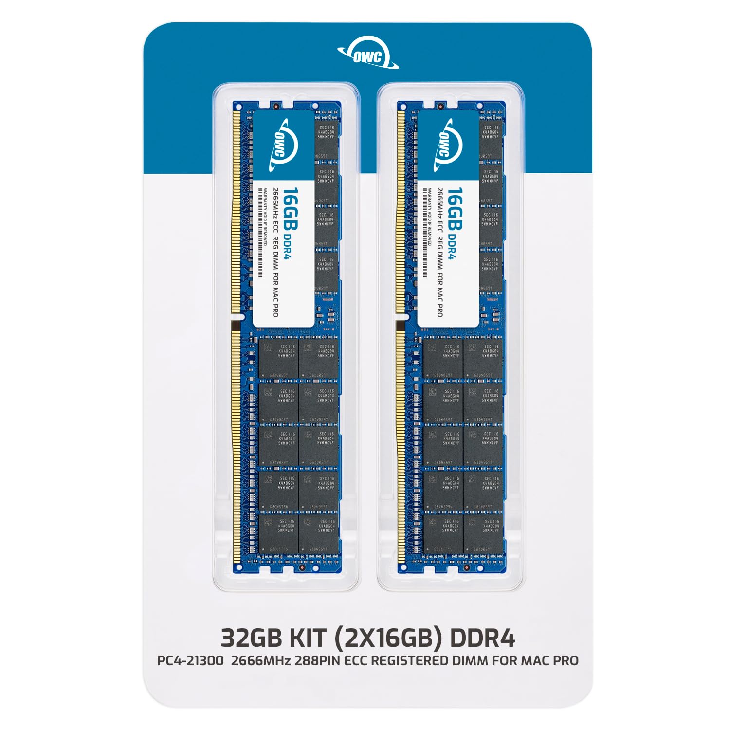 Amazon.co.jp: OWC 32GB (2 x 16GB) DDR4 ECC Registerd CL21 PC4