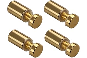 Premium Brass Standoffs for Flawless Signage