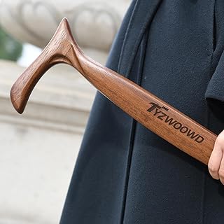 Walking Canes for Men, Wooden Sticks for Seniors, Handcrafted, Ergonomic, Wood Wax Oil Coating Walking Canes for Senior Balance, Crutches for Adults - Great Gift Idea