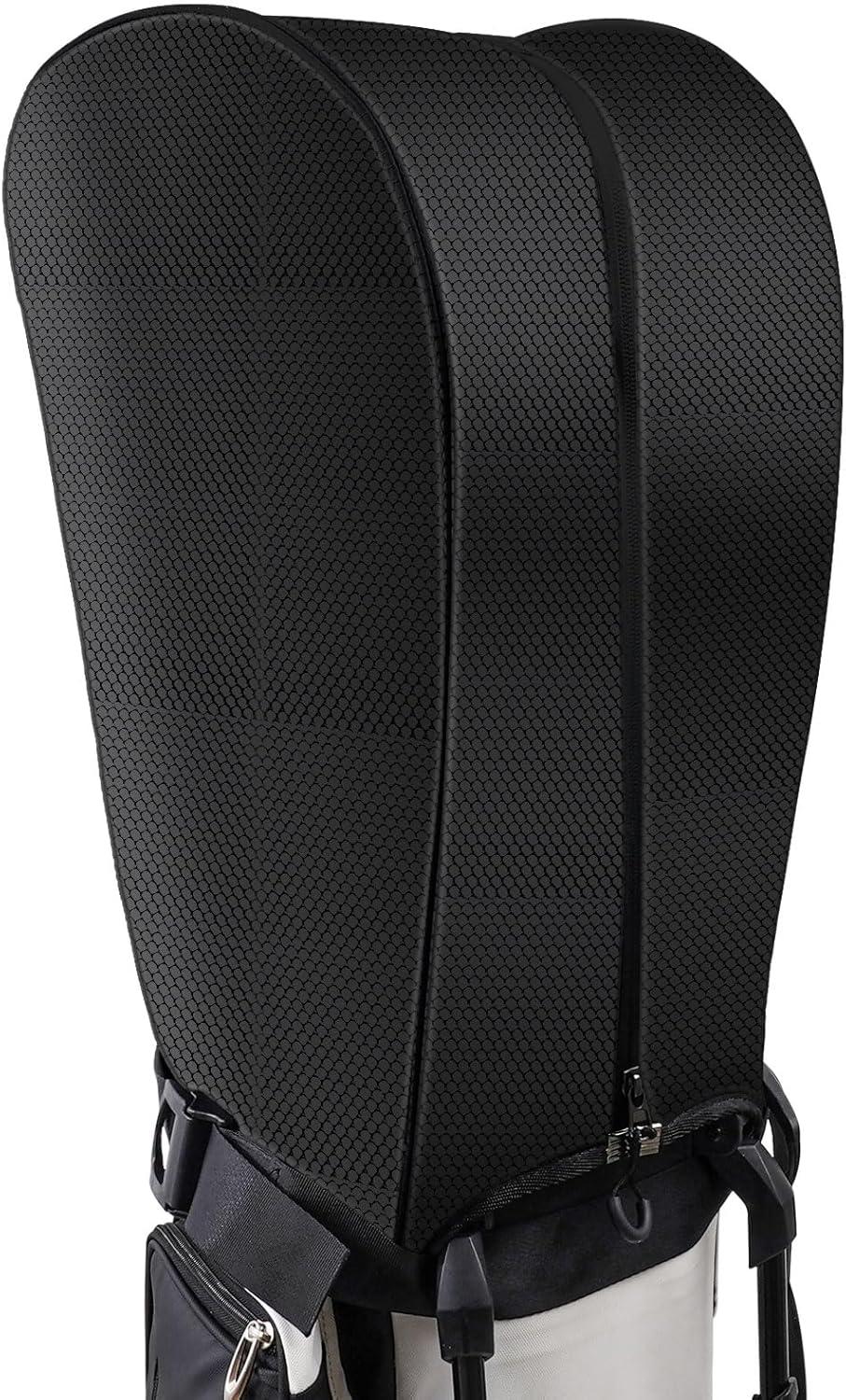 Golf Bag Rain Cover, Golf Club Protector, Waterproof Rain and Dust Covers, Easy Access Golf Bag Rain Hood/Cover,Upgraded Honeycomb Waterproof Fabric All Weather Protection