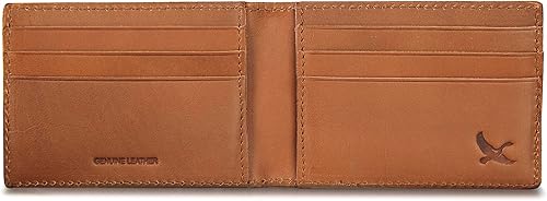 Miniatura 4 de Eddie Bauer Men's Slim Wallet  Money Clip  RFID Protection  ID Window  Genuine Leather  EDC