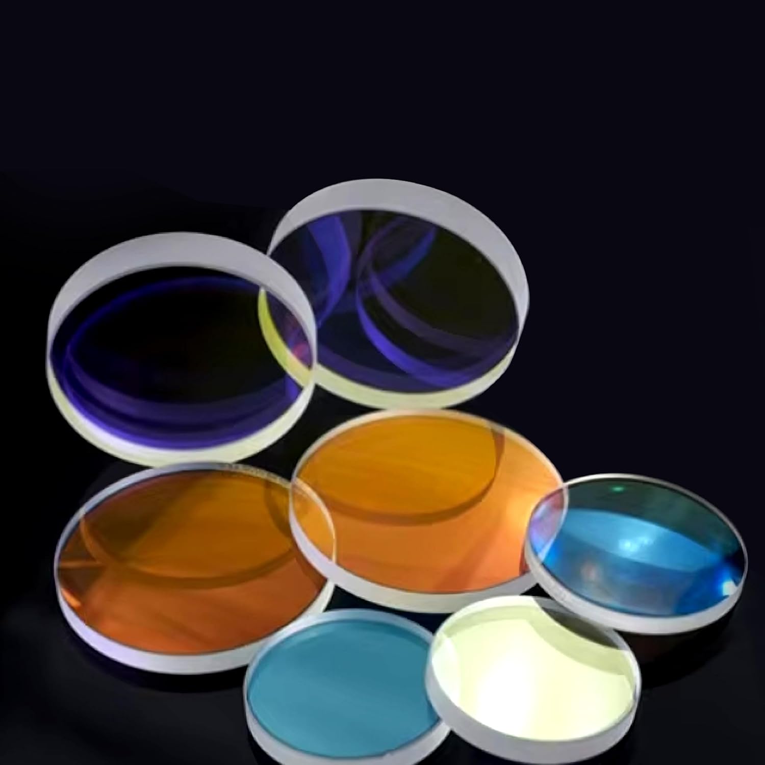 Fiber Laser Protective Lens,Upper Lower Protective Lens D30*5 D37*7 for Precitec, Laser Cutting Head Spare Parts (1PCS, D30*5 P0795-1201-00002)