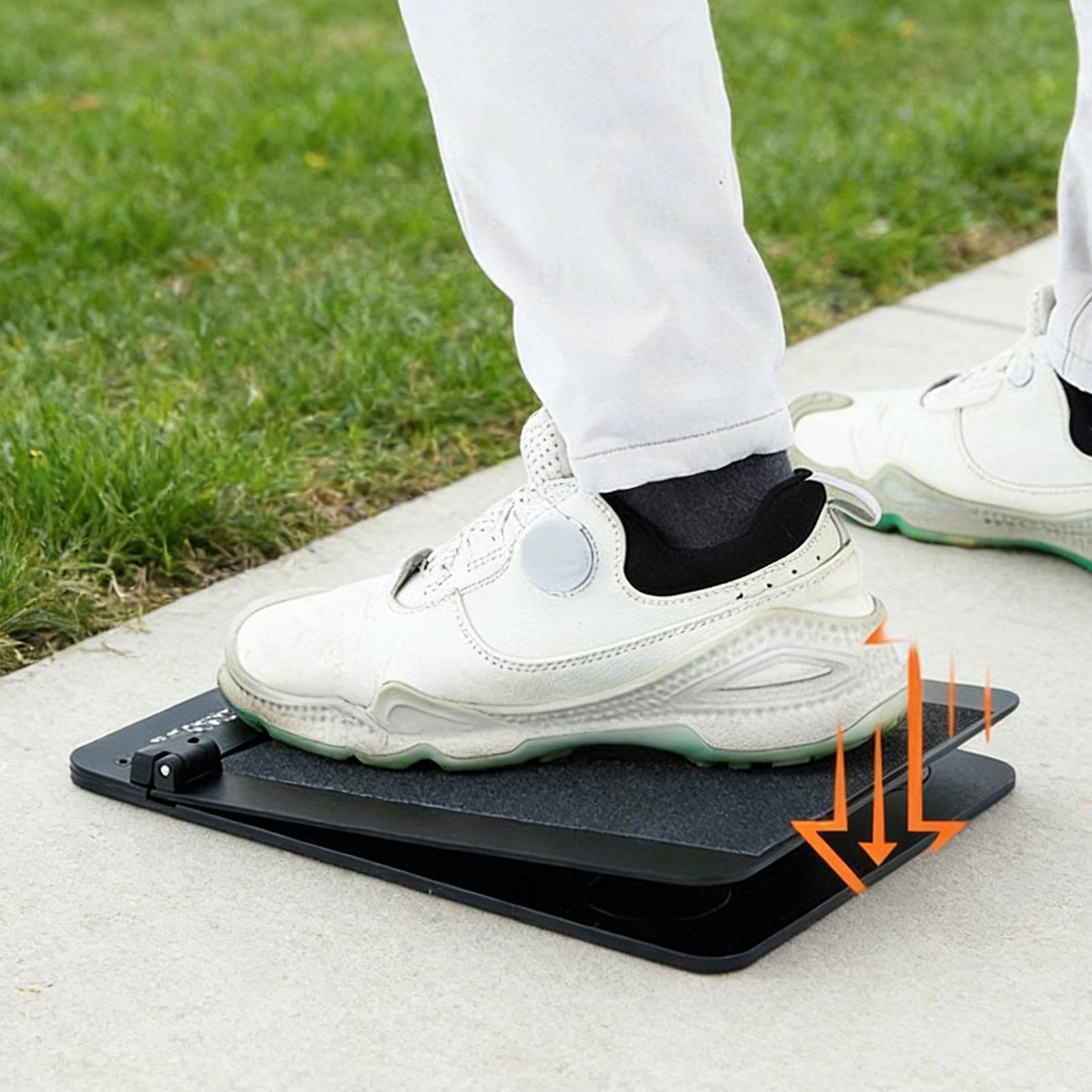 Generico Tavola di Pressione per Golf Attrezzatura per Pratica Quotidiana | Tavola di equilibrio per la pratica golf Campo, Prato, Giardino, Cortile e Casa
