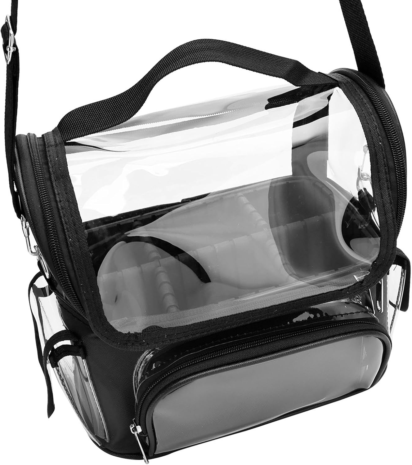 クリア PVC 洗面用品 ウォッシュバッグ 大容量 防水 メイクアップオーガナイザー コスメティックケース 旅行 ジム ホームサロン