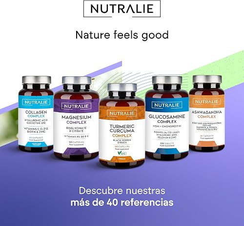 Magnésium Complexe 3 en 1 - Bisglycinate Malate Taurate - Énergie + Fatigue avec Vit B6 - Magnesium Bisglycinate - 120 Gélules Nutralie - 5