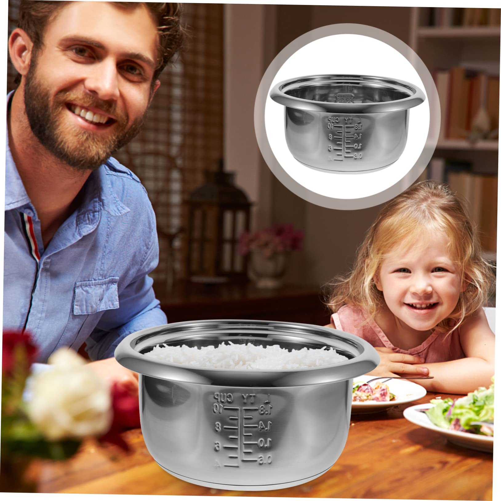 Acier Inoxydable 700w Cuve Intérieure 4l pour Cuiseur de Riz