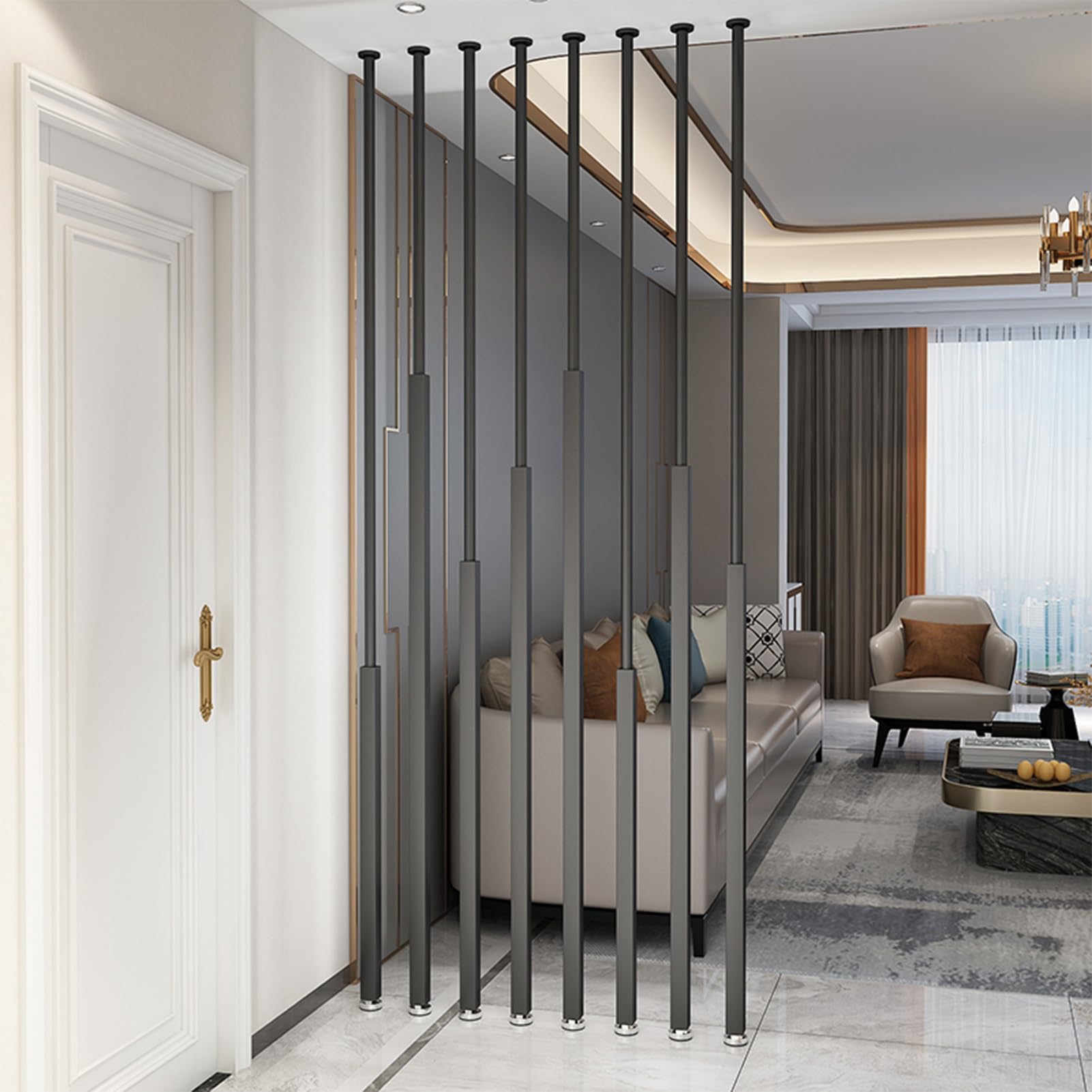 Séparation de pièce et brise-vue moderne pour salon et restaurant