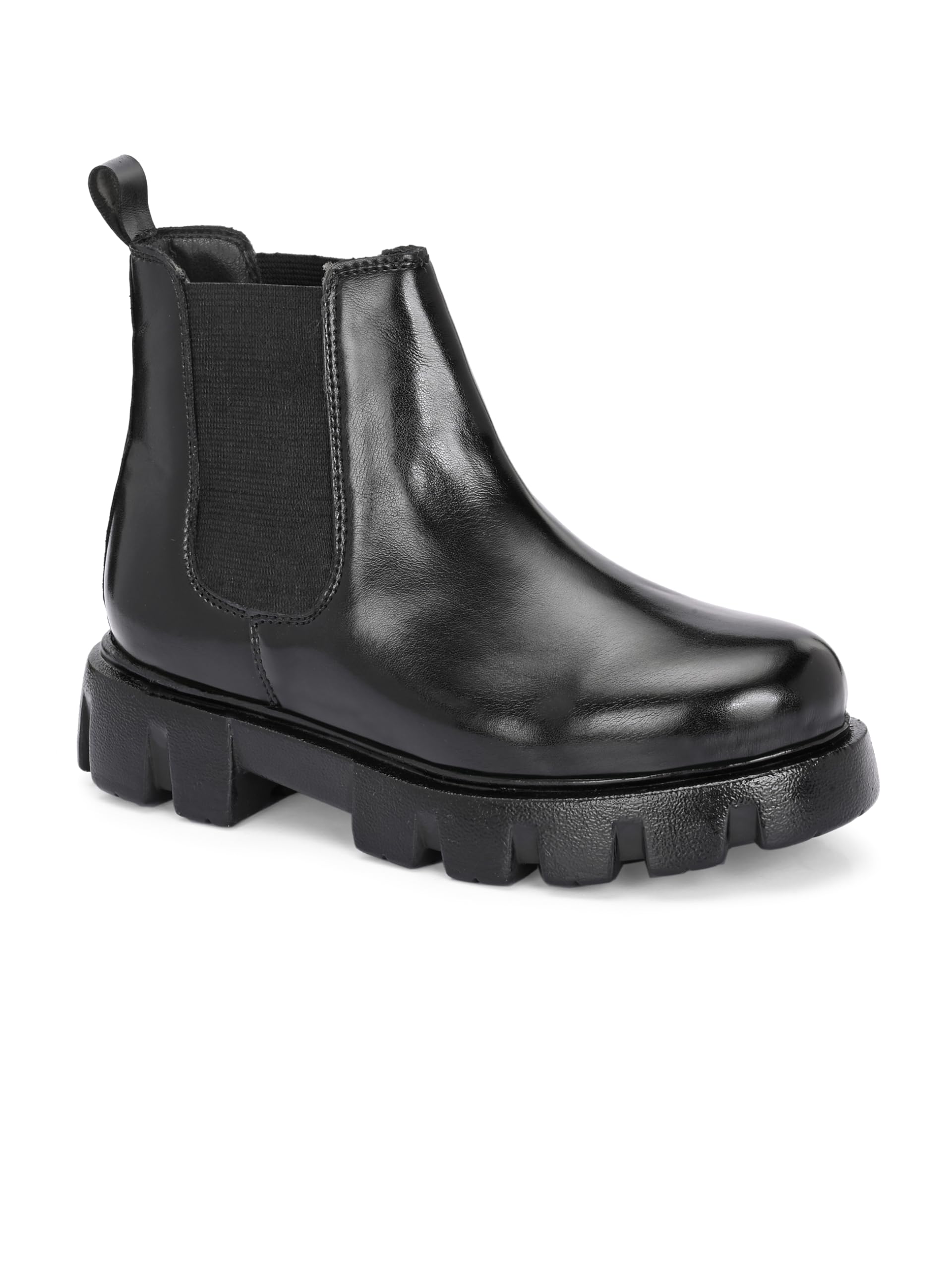 hirel's Women's Chelsea Boots|Soft Cushioned TPR Soles |Slip-Resistance|Dynamic Feet Support|Arch Support Boots For Women | Height Increasing Boots for Women-picture-39