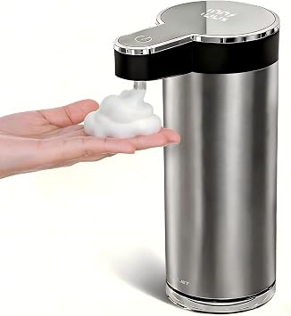 Touchless Foaming Soap Dispenser,304 Stainless Steel,350ml
