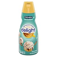 Vista 69 de International Delight Crema de café, caramelo macchiato, crema saborizada refrigerada, botella de 32 onzas líquidas