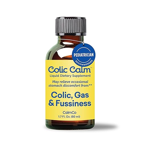 Miniatura 8 de Colic Calm Gripe Water for Babies - Gotas de gas para recién nacidos, alivio de cólicos y malestar estomacal, segura y suave, sin gluten, esenciales