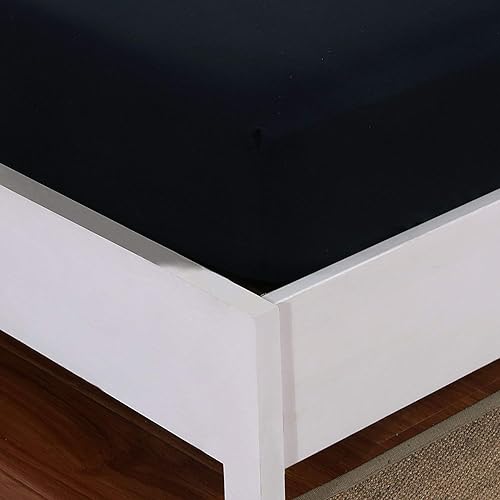 Miniatura 4 de Juego de sábanas bajeras de 1 pieza de microfibra ultrasuave resistente a las arrugas, bolsillos profundos (1 unidad, Queen)