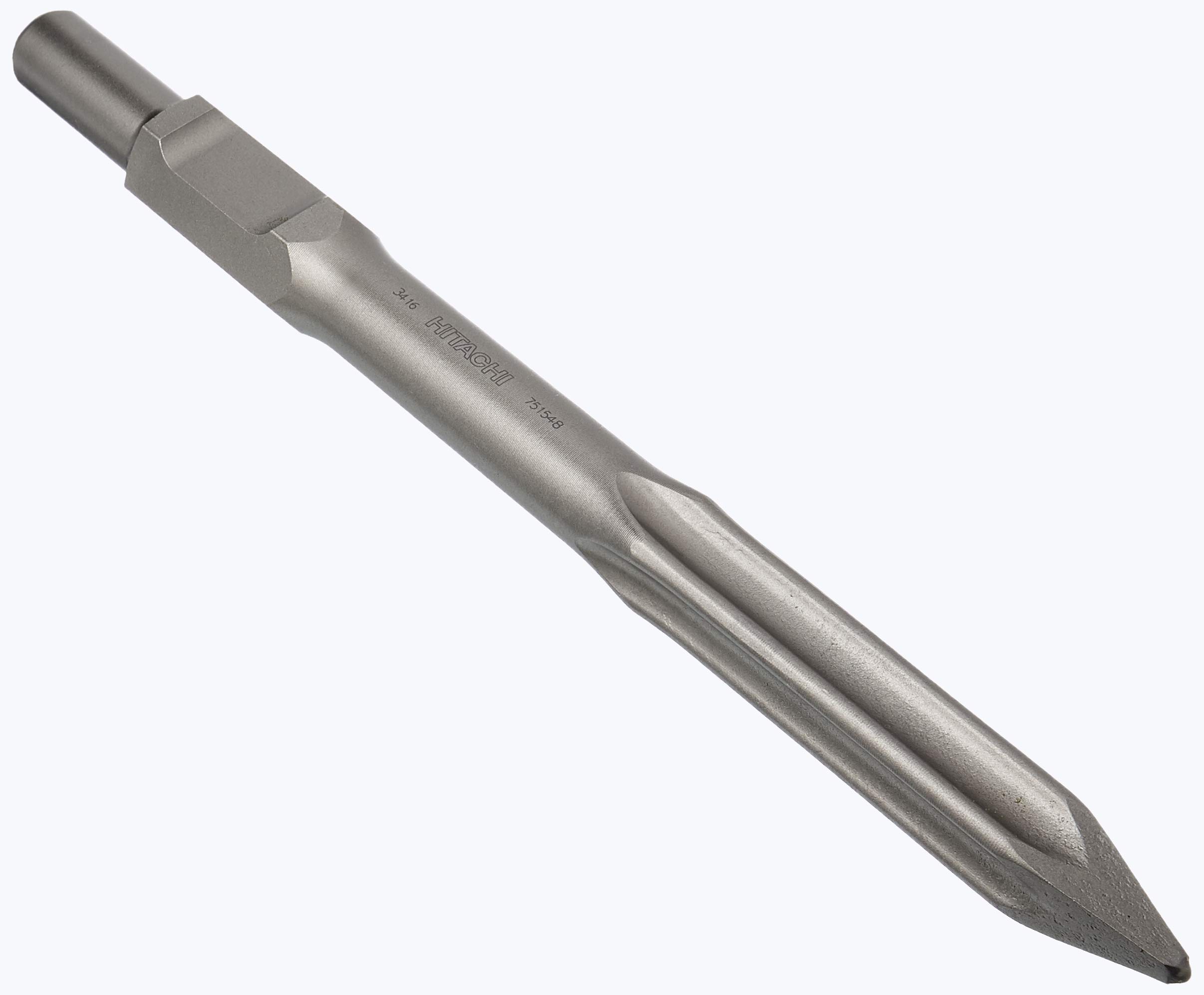 Pointeau hexagonal 30 mm HiKOKI 751548 burin béton 400 mm autoaffûtant