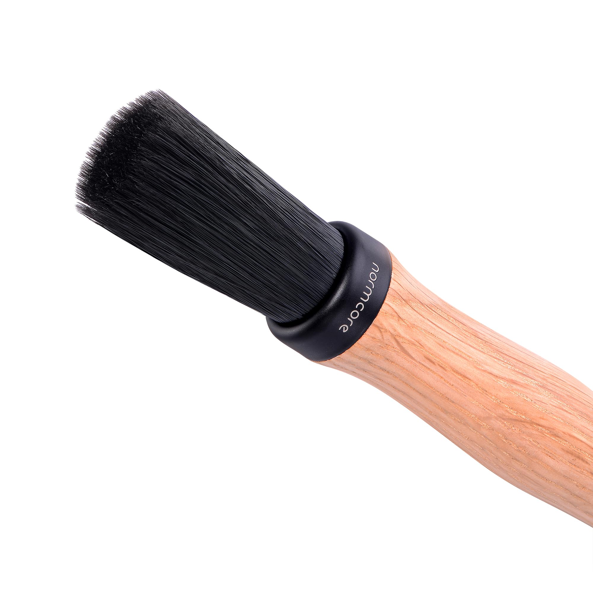 Brosse De Nettoyage Barista Normcore - Manche En Bois De Chêne Noir Américain Pour Machine à Expresso, Moulin Et Comptoir