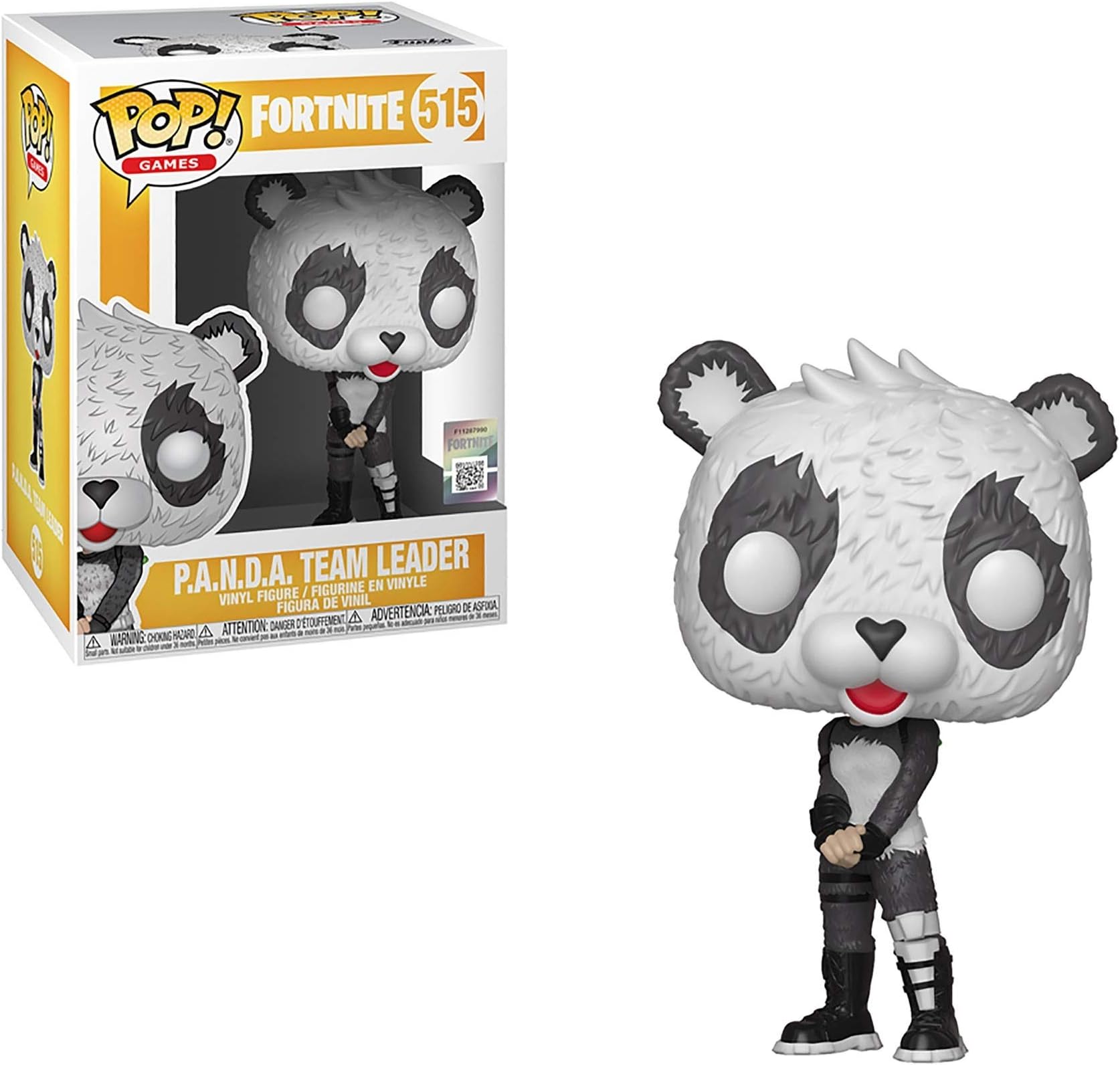 Funko Pop! Games: Fortnite - P.A.N.D.A. Team Leader - Collectable Vinyl Figure - Gift Idea - Official Merchandise - Toys for Kids & Adults - Video Games Fans - Model Figure for Collectors and Display