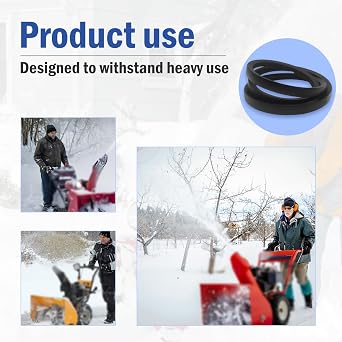 579932, 579932MA 3/8 x 33 Snow Thrower Auger Drive Belt