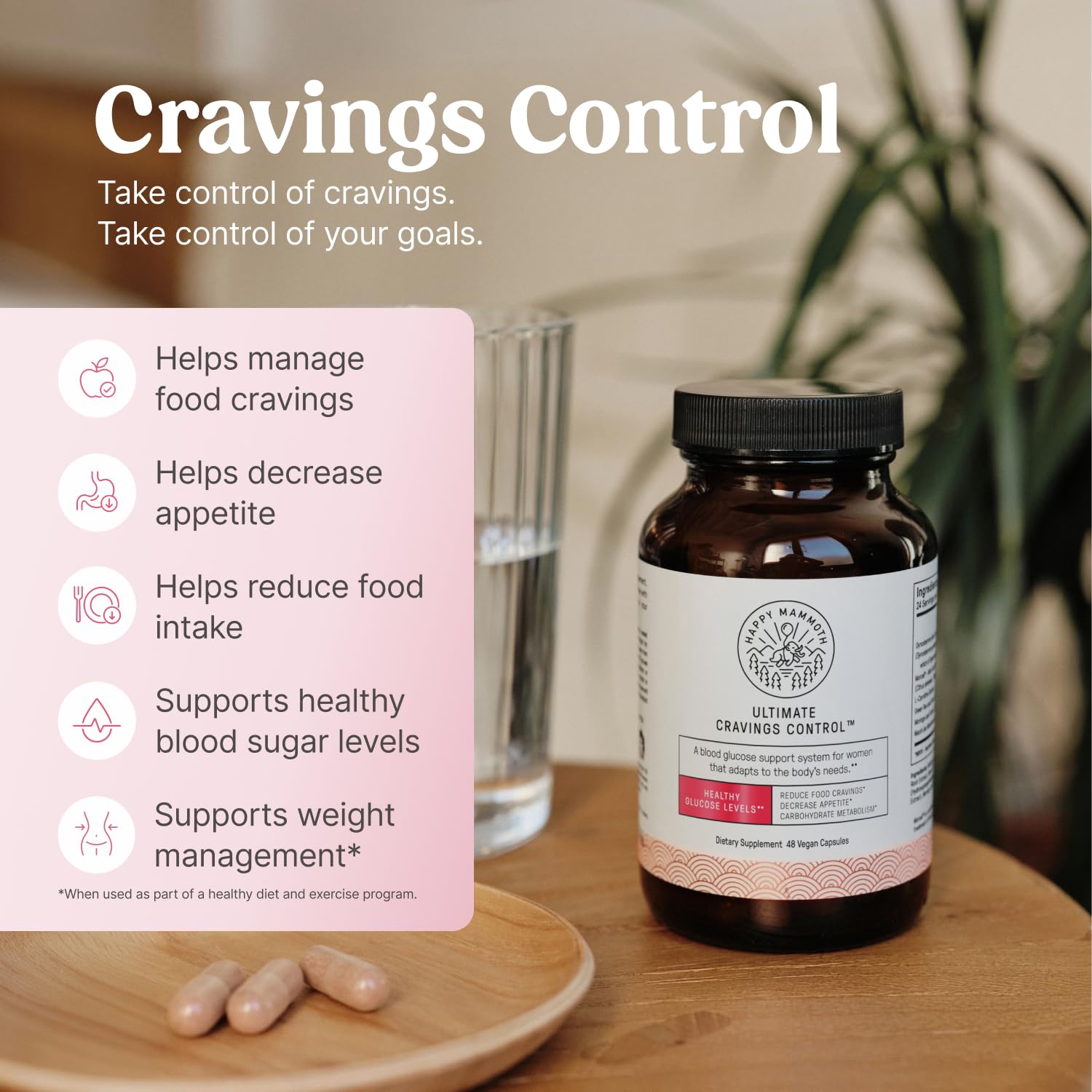 happy mammoth ultimate glp 1 reviews Amazon.com: Happy Mammoth Ultimate Cravings Control – Sugar & Carb Cravings  Support, Chromium, Natural Appetite Management & Metabolism Supplement for  Adults, Non-GMO, No Gluten, Dairy, Soy or Sugar, 48 Capsules : Health