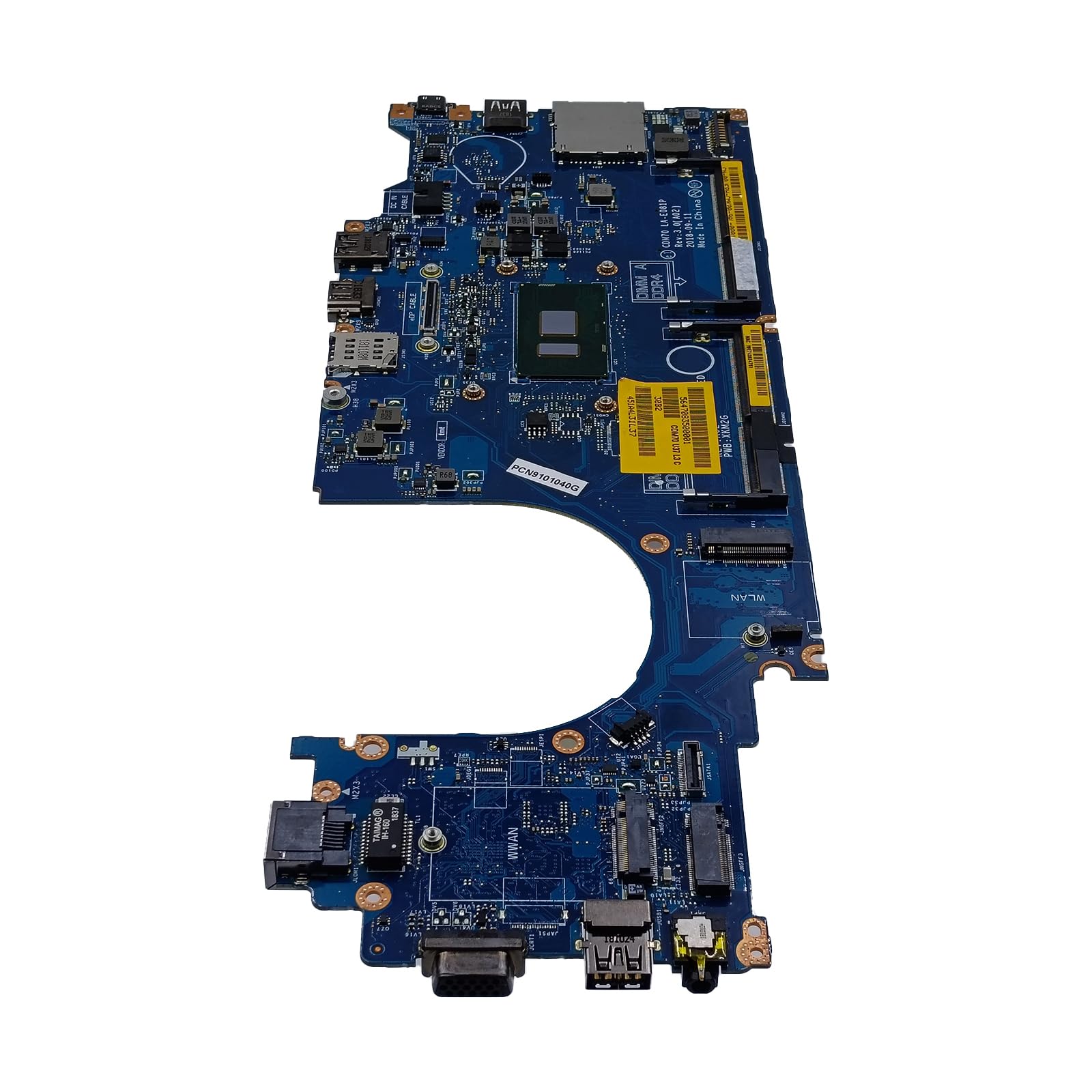 Carte Mère Dell Latitude 5480 - Intel Core I5-7300U - Réf LA-E081P - Occasion Testée