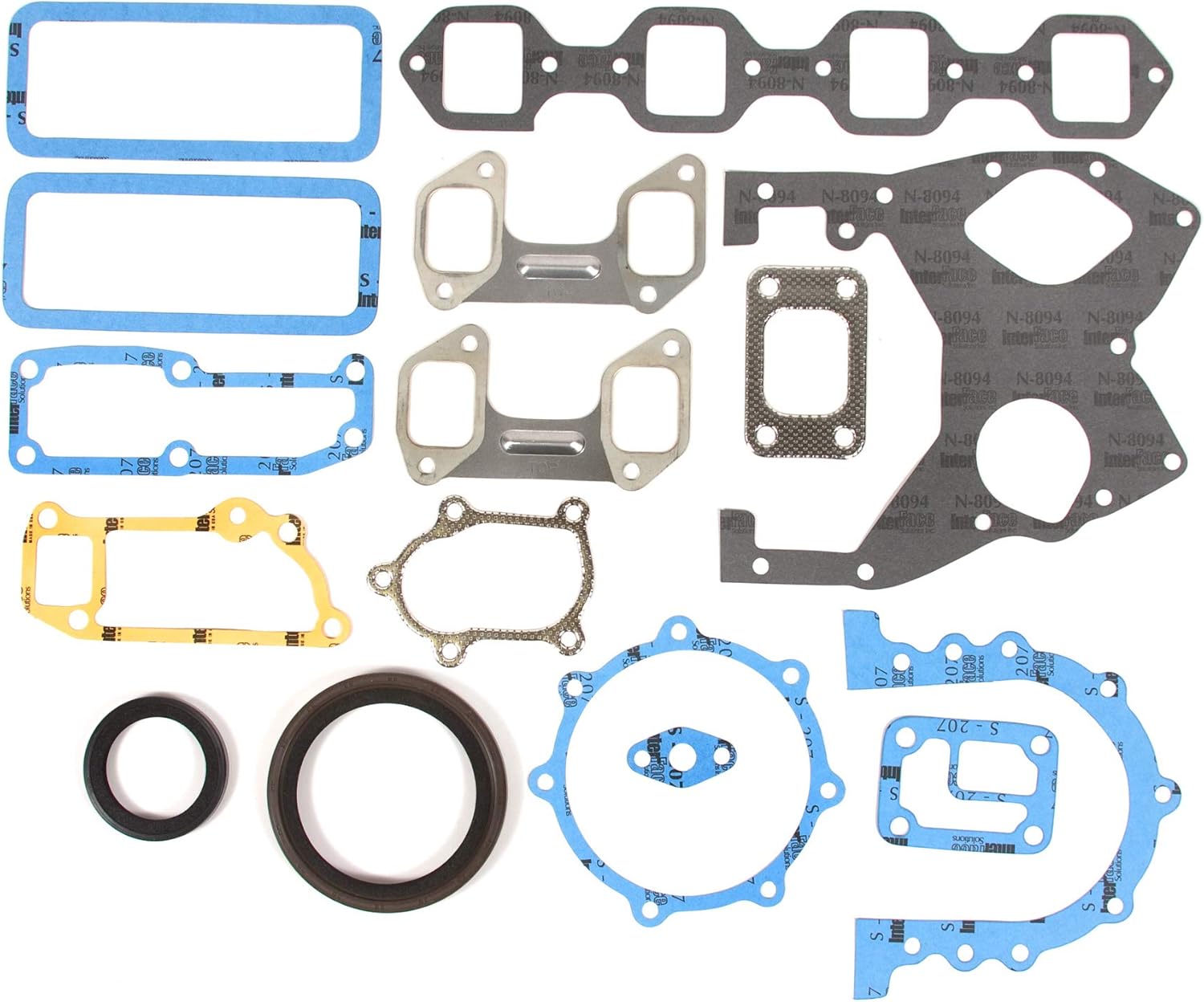 DG-8614921526 Full Gasket Set Compatible With/Replacement For 95-98 Isuzu NPR ELF Truck 3.9L Turbo Diesel 4BD2-T