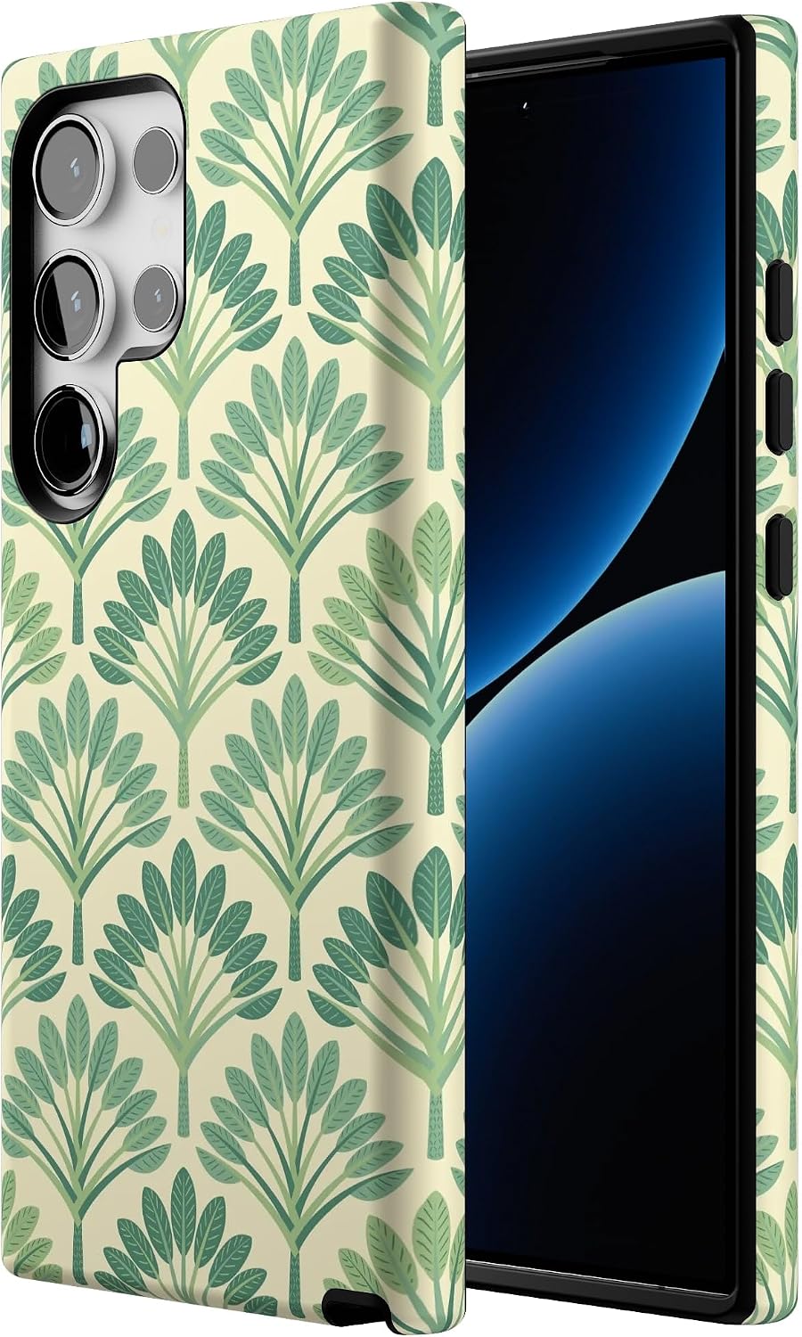 Casely Galaxy S24 Ultra Case | Palm Royale | Palm Beach | Essential Slim Dual-Layer Protective Design