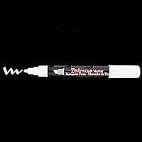 Vista 3 de Uchida 483-C-0 Chisel Tip Bistro Chalk Marker, White